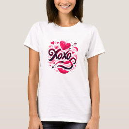 Playera amorosa XOXO T-Shirt