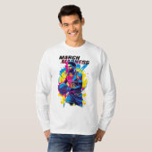 Playera básica de mangas largas Baloncesto T-Shirt (Vorne ganz)