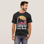Playera | Cats and Punk Rock T-Shirt (Vorne ganz)
