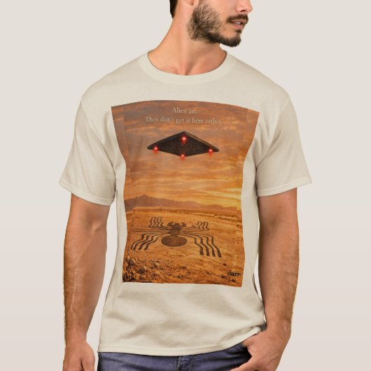 Playera CG17S - Nazca Spider T-Shirt (Vorderseite)