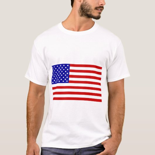 Playera con bandera de Estados Unidos T-Shirt (Vorderseite)