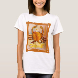 playera con dibujo original zodiaco Cancer T-Shirt