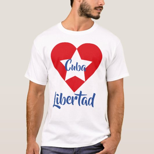 Playera Cuba Libertad T-Shirt (Vorderseite)
