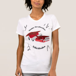 playera de graduacion Luce tu Logro con Elegancia" T-Shirt