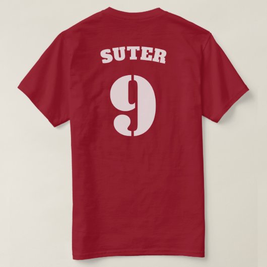 Playera Fergus Suter del Darwen FC T-Shirt (Design Rückseite)
