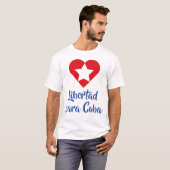Playera Freedom for Cuba T-Shirt (Vorne ganz)