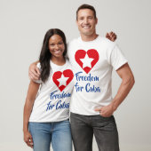 Playera Freedom for Cuba T-Shirt (Unisex)
