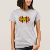 Playera Hippie Sol T-Shirt (Vorderseite)