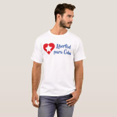 Playera Libertad para Cuba T-Shirt (Vorne ganz)