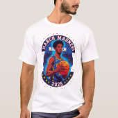 Playera Locura de Marzo Baloncesto T-Shirt (Vorderseite)