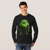 Playera Manga Larga Mike Wazowski con Biblia T-Shirt (Vorne ganz)