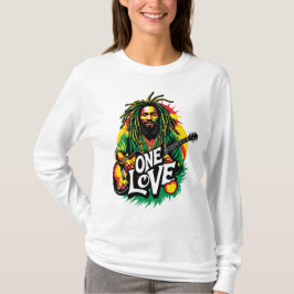Playera One Love el Rey del Reggae T-Shirt