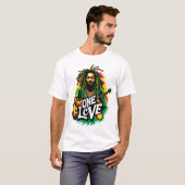 Playera  One Love el Rey del Reggae T-Shirt (Vorne ganz)