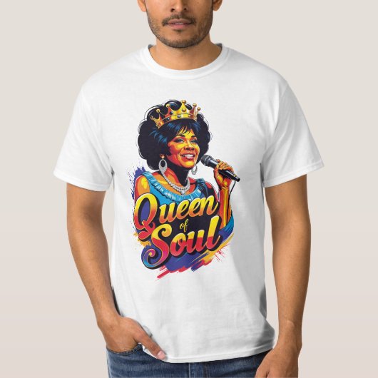 Playera Queen of Soul T-Shirt (Vorderseite)