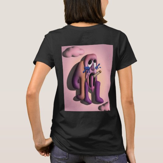 Playera Sal Rosa T-Shirt (Rückseite)