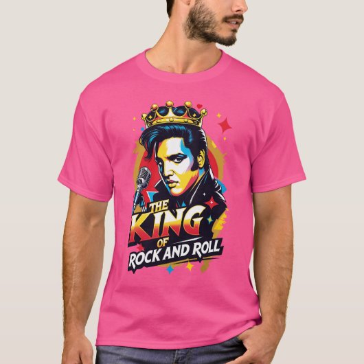 Playera The King of Rock and Roll T-Shirt (Vorderseite)