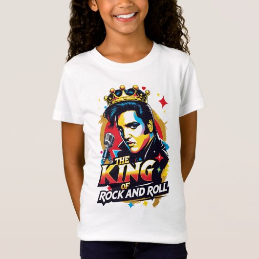 Playera  The King of Rock and Roll T-Shirt (Vorderseite)