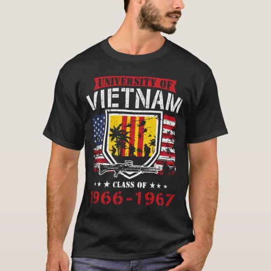 Playera University of Vietnam / 1966 - 1967 T-Shirt (Vorderseite)