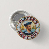 Players Navy Cut Button (Vorne & Hinten)