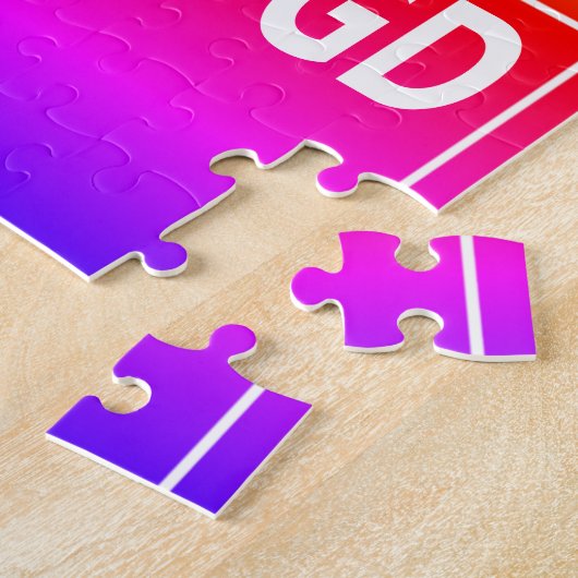 Players positioniert Netball Jigsaw Puzzle (Seite)