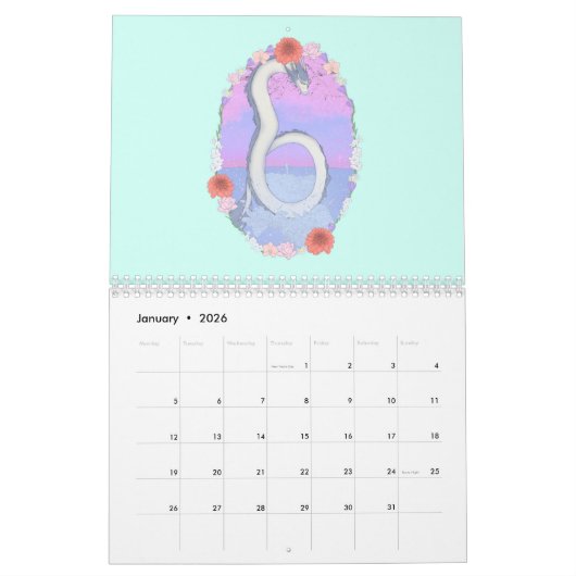 Playful Animals Calendar Kalender (Jan 2026)