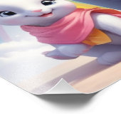 Playful Baby Animes Wall Art Fotodruck (Ecke)