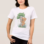 Playful Baby Bear Tee (Vorderseite)