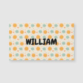 Playful Boho Sun Magnetkarte (Vorderseite)