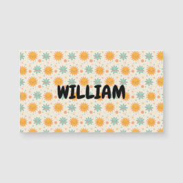 Playful Boho Sun Magnetkarte