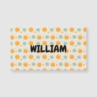 Playful Boho Sun Magnetkarte