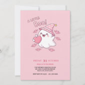 Playful BOO! Halloween-Party Einladung (Vorderseite)