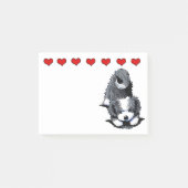 Playful Bowing Havanese Post-it Klebezettel (Vorderseite)
