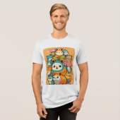 Playful Bunny Leapfrog T - Shirt Collection (Vorderseite voll)