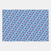 Playful Butterflies Geschenkpapier Set (Vorderseite 3)