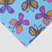 Playful Butterflies Seidenpapier (Detail)