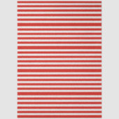 Playful Candy Cane Red Stripes Christmas  Seidenpapier (Vorderseite)