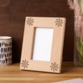 Playful Candy Logo Natural Style Wohngestaltung Lo Geätzte Rahmen (Linke Ecke)