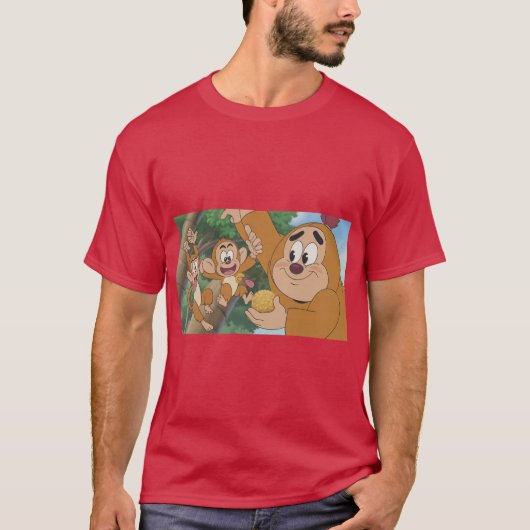 Playful Cartoon Character Tee (Vorderseite)