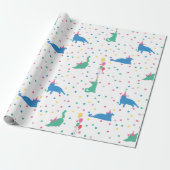 Playful Cats Purrfect Birthday Party Geschenkpapier (Ungerollt)