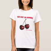 Playful Cherry Graphic T - Shirt (Vorderseite)