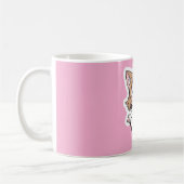 Playful Chibi Cat Girl Kaffeetasse (Links)