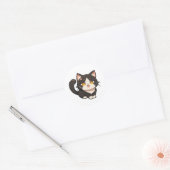 Playful Chibi Cat Sticker (Umschlag)