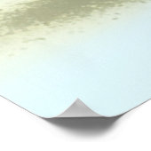 Playful Christmas Kitten Poster (Ecke)