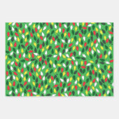 Playful Christmas Lights Geschenkpapier Set (Vorderseite 2)