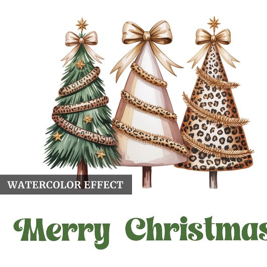 Playful Christmas Tree Editable Personalized Plate Pappteller