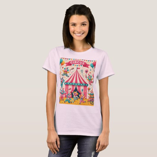 Playful Circus Deluxe T Shirts Design 🎨 🎭 (Vorne ganz)
