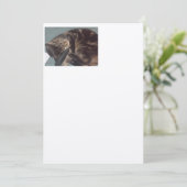 Playful Dave Artisan: Felt Ecru Einladungen (Stehend Vorderseite)