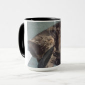 Playful Dave Black Ringer Tasse (Vorderseite Links)