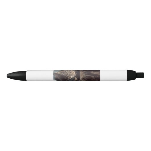 Playful Dave Black Trim Pen Kugelschreiber (Vorderseite)