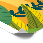 Playful & Descriptive, Playful Jungle Cub Digital Poster (Ecke)